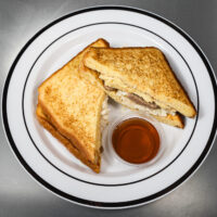 Protein French Toast  Sandwich  Turkey Bacon