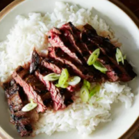 Top Sirloin Steak & Rice